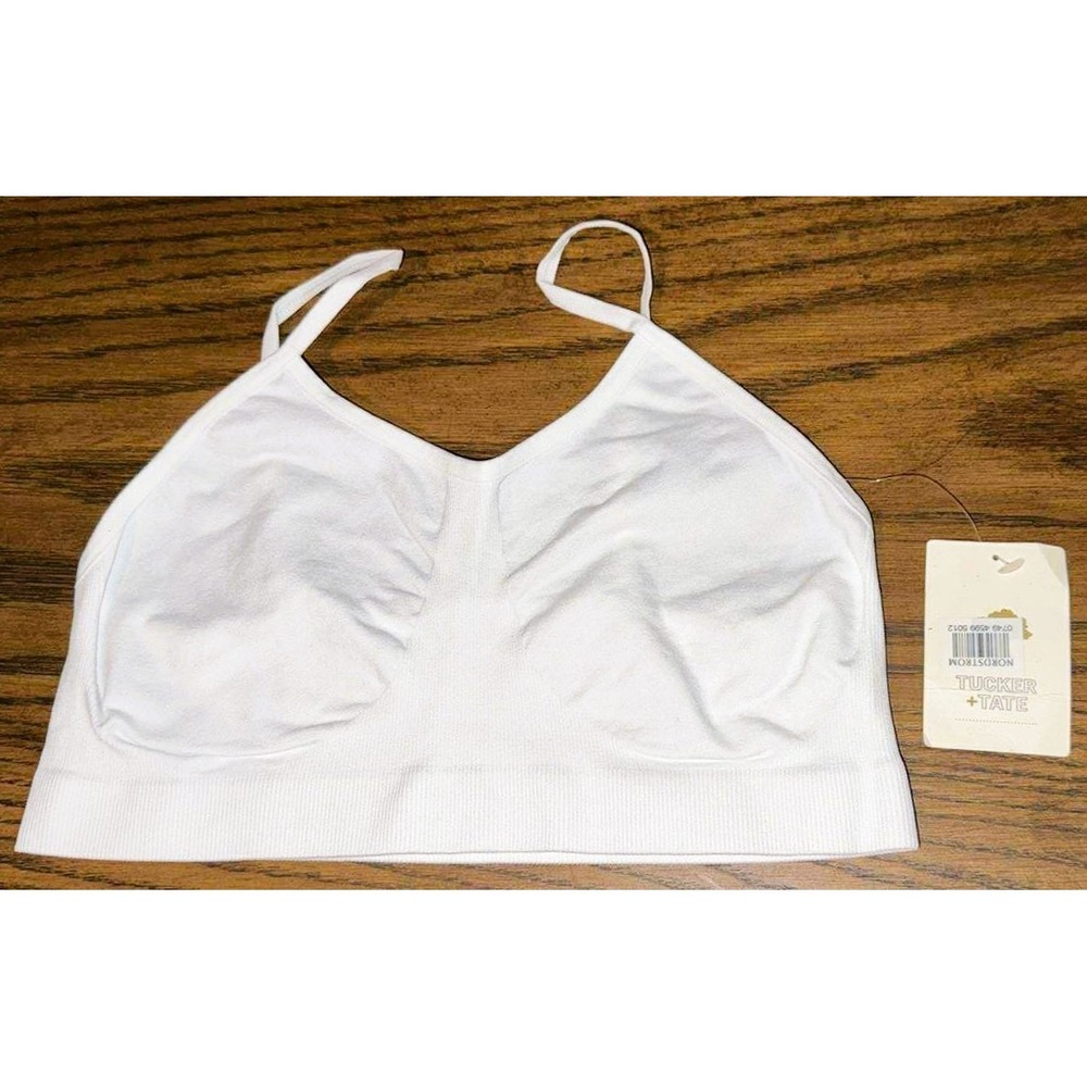 New Tucker & Tate Girls Juniors XL 16 White Lightweight Bra